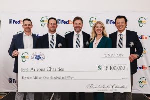 THE THUNDERBIRDS RAISE A RECORD $18 MILLION FOR CHARITY FROM 2025 WM PHOENIX OPEN
