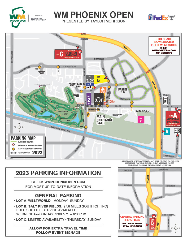 Parking Map and Information