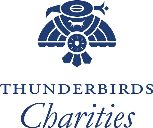 Thunderbirds charities logo
