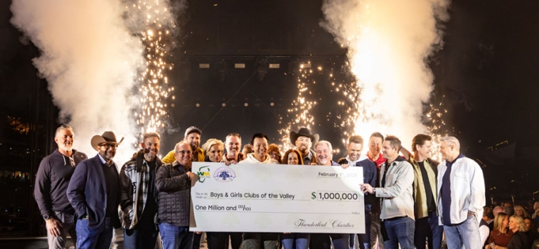 THUNDERBIRDS CHARITIES DONATES MORE THAN $4.8 MILLION TO VALLEY CHARITIES DURING FALL FUNDING CYCLE