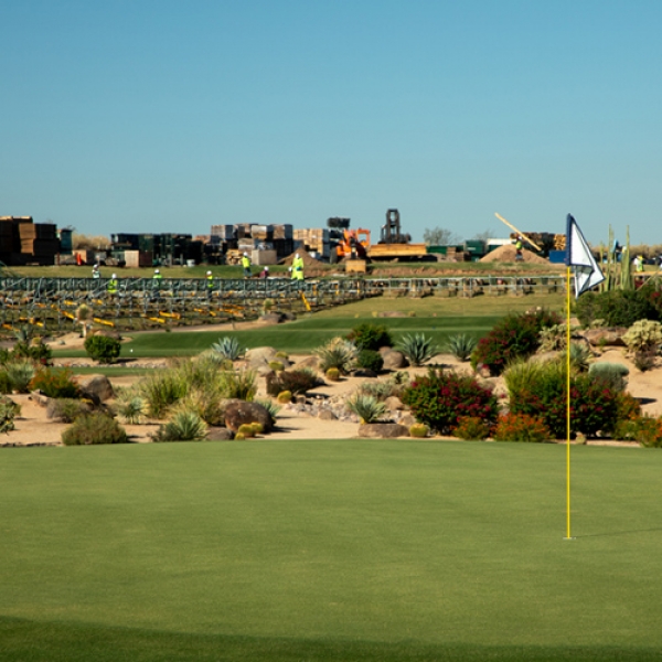 CONSTRUCTION UNDERWAY AT TPC SCOTTSDALE FOR 2025 WM PHOENIX OPEN