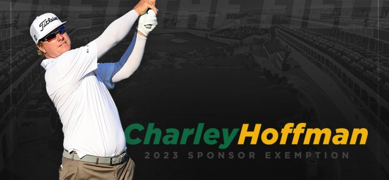 WM AMBASSADOR AND FOUR-TIME PGA TOUR WINNER CHARLEY HOFFMAN RECEIVES FIRST SPONSOR EXEMPTION FOR 2023 WM PHOENIX OPEN