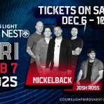 DIAMOND-CERTIFIED CANADIAN ROCK BAND NICKELBACK TO HEADLINE FRIDAY NIGHT OF 2025 COORS LIGHT BIRDS NEST