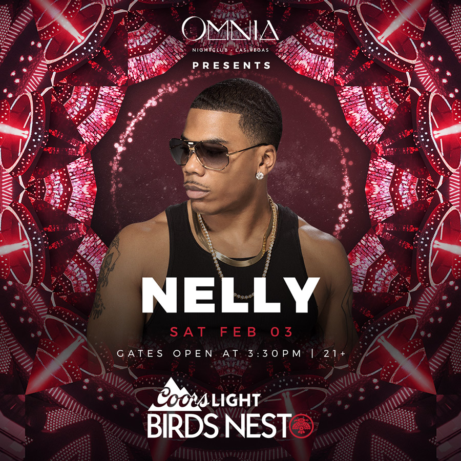 Nelly Added to Coors Light Birds Nest, Rounds Out StarStudded Lineup