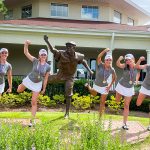 (left to right) Sydney Seigel, Carolyn Fuller, Katie Stinchcomb, Kyla Wilde and Lexi Pelle